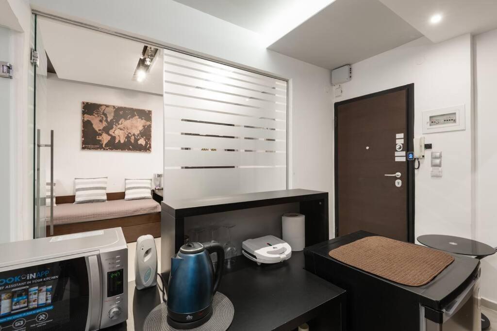 Modern Office Apartment.Wifi,2A/C,Luxury Fur/Tures Thessaloniki Exterior foto