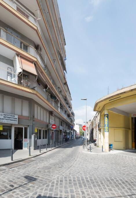 Modern Office Apartment.Wifi,2A/C,Luxury Fur/Tures Thessaloniki Exterior foto